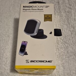 Scosche MagicMount Pro Magnetic Phone Mount - Black